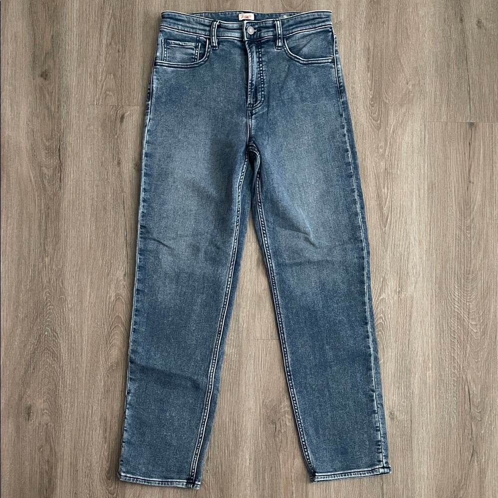 Faherty Indigo Straight Leg Jeans